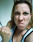 Angry woman is highly dangerous